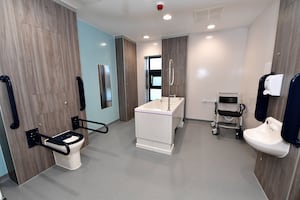 Toilet and bathing facilities at the Dorothy Pattison Hospital older adults unit, Walsall are first class,