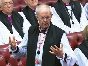 Archbishop of Canterbury Justin Welby speaking in the Lords