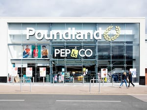 The outside of a Poundland store