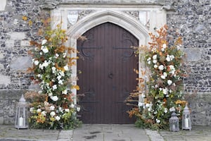 A general view of the church in the Home Counties ahead of the funeral service for One Direction singer Liam Payne. 