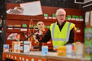 Volunteers sort the different goods at Black Country Food Bank