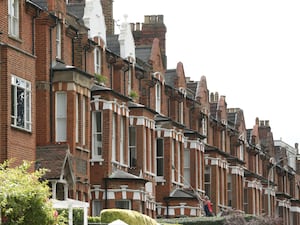 Houses on a London street