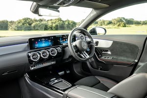 The CLA35 AMG has an incredible interior to match its sleek exterior