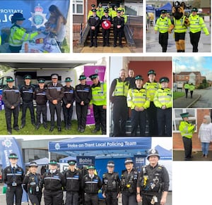 Staffordshire Police have been acknowledging the work done by its cadets over the last year. Photo: Staffordshire Police