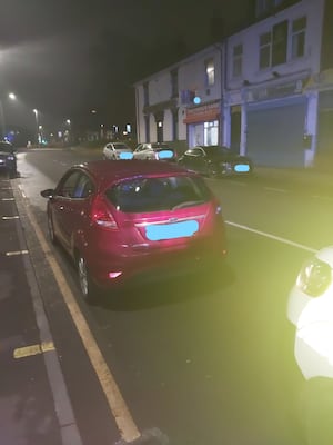 This car was seized from Smethwick High Street