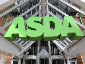 An Asda store sign