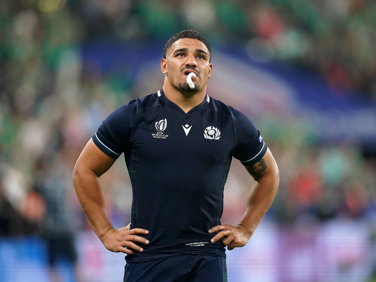 Scotland captain Sione Tuipulotu ruled out of Six Nations with chest injury