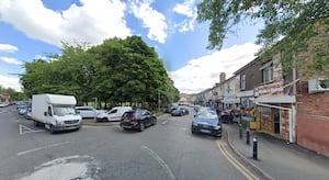 Dunstall Road, Wolverhampton, opposite the proposed new shop. Pic: Google Maps.