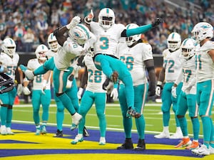 APTOPIX Dolphins Rams Football