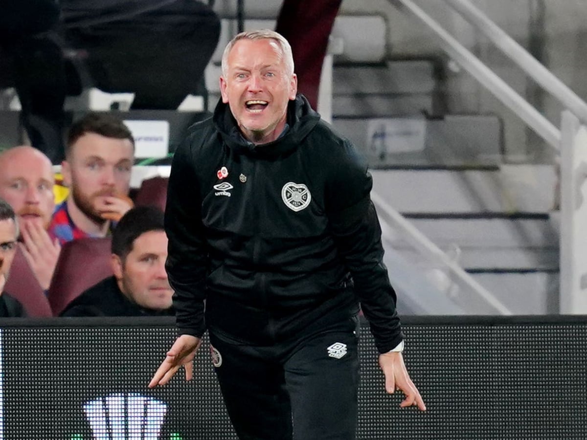 Neil Critchley believes Hearts for unfortunate to get beaten by Heidenheim