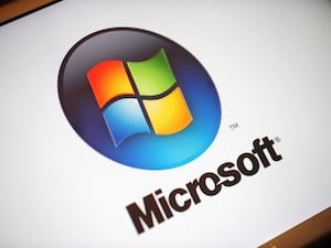 The Microsoft logo