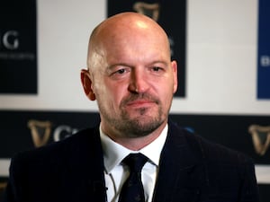 Scotland head coach Gregor Townsend at a press conference