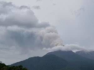 Indonesia Volcano Eruption