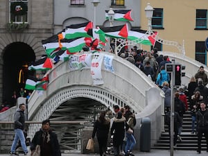 Ireland Palestine Solidarity Campaign protest