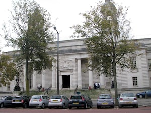 Outside view of Cardiff Crown Court