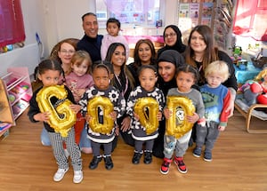 Staff and children from Blakenhall Neighbourhood Nursery are celebrating the 'Good' result