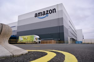 The Amazon EMA4 Fulfilment Centre in Sutton Coldfield on Tuesday, December 10, 2024. (Mike Sheridan/Express and Star)