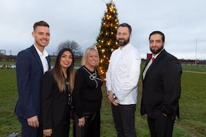 Michelin-starred chef Tom Shepherd has turned on the Christmas lights and cooked some festive delights at Redrow’s Curborough Lakes development in Lichfield