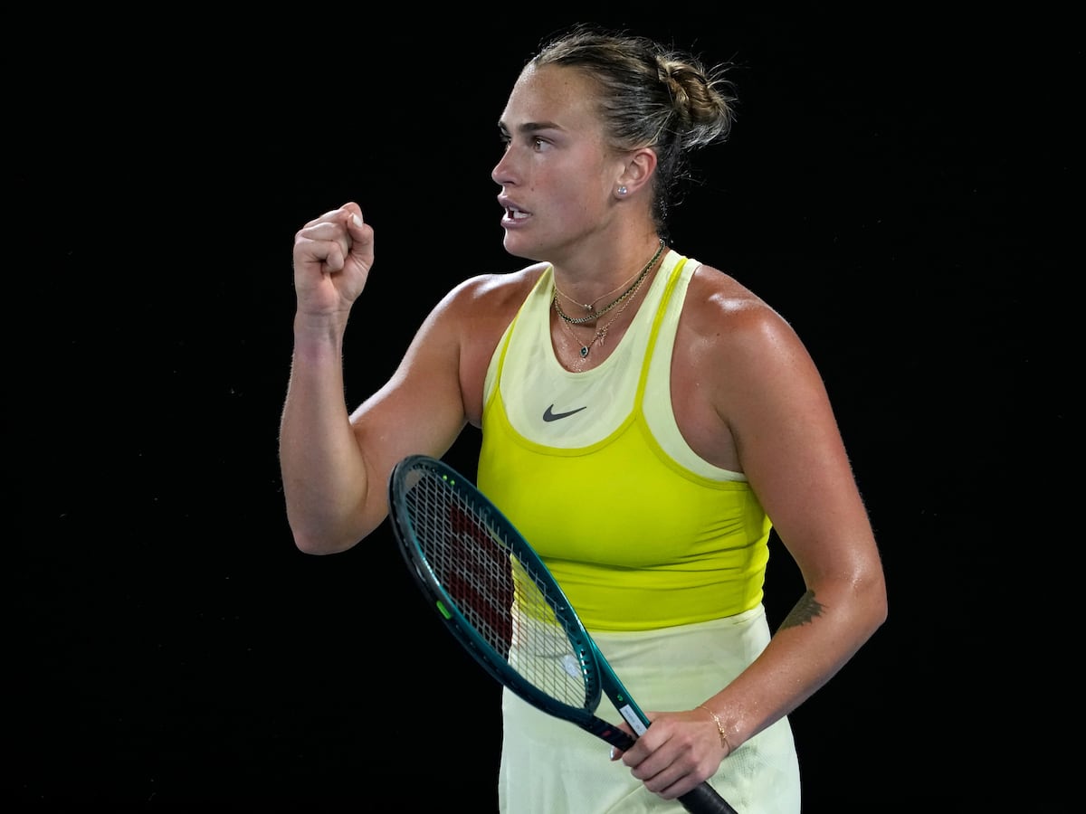 Aryna Sabalenka powers her way into another Australian Open final