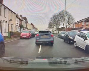 The car which was stolen in Halesowen and spotted in Wolverhampton