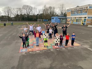 St Anne's children celebrate NSPCC's Number Day 