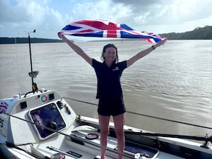 Zara Lachlan arrives in French Guiana