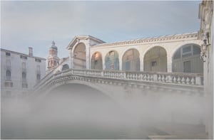 Howard Broadbent  with Early Morning Rialto Bridge