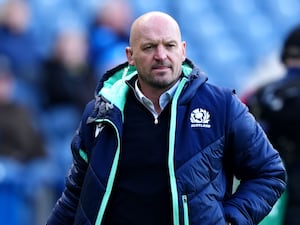 Scotland head coach Gregor Townsend on the sidelines