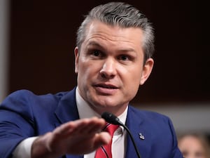 Pete Hegseth, President-elect Donald Trump’s choice to be defence secretary, appears before the Senate Armed Services Committee for his confirmation hearing, at the Capitol in Washington