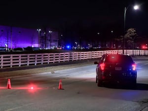 Police respond to the shooting