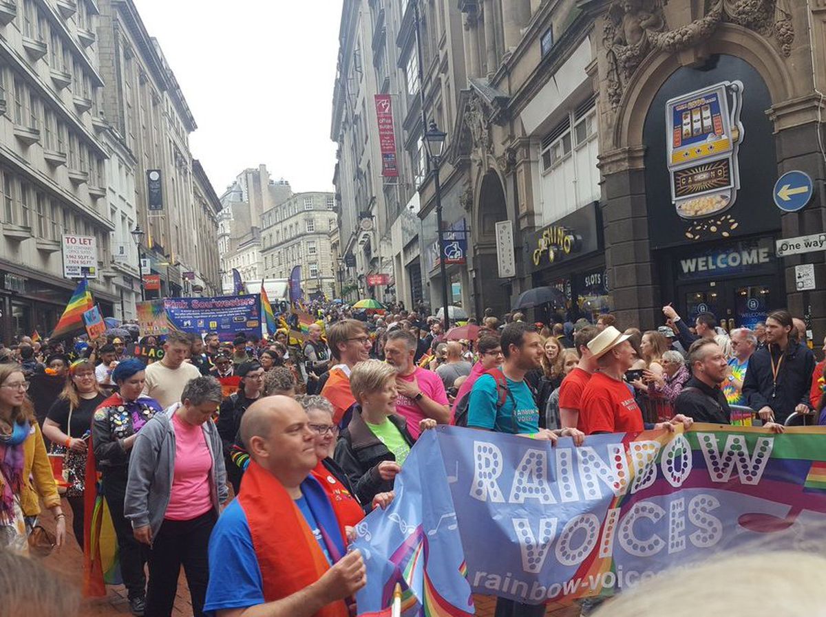 Birmingham Pride Thousands Of People Join Street Celebrations Across The City Express And Star
