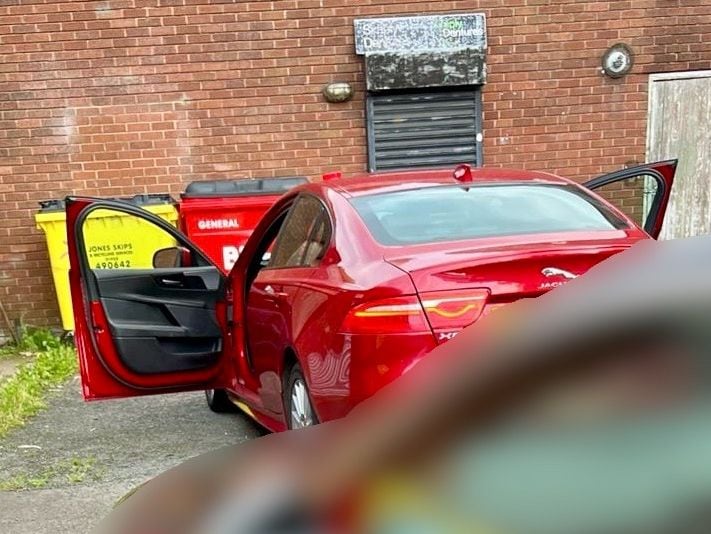 Disqualified driver arrested after police spot Jaguar on cloned plates in Coseley