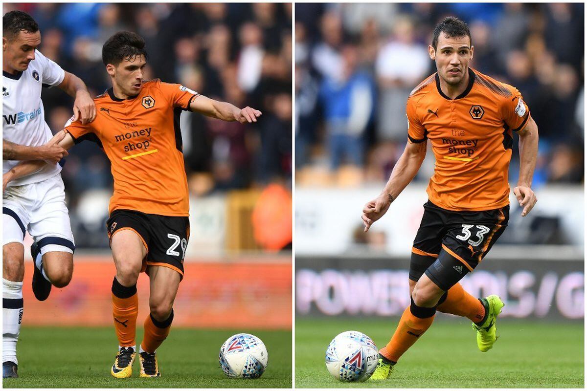 Wolves pair Ruben Vinagre and Leo Bonatini fit to face ...