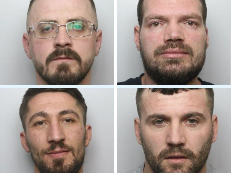 Four men jailed for growing almost 1,000 cannabis plants worth £330,000