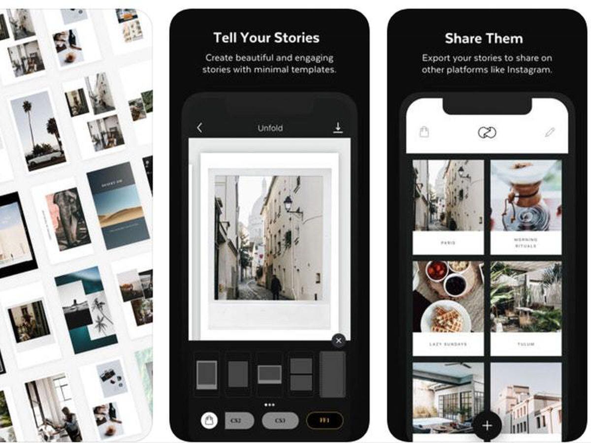 Unfold is the app behind the edgy Instagram posts you keep seeing ...