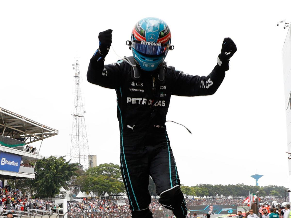 George Russell Secures Maiden F1 Win In Mercedes One-two At Brazilian ...