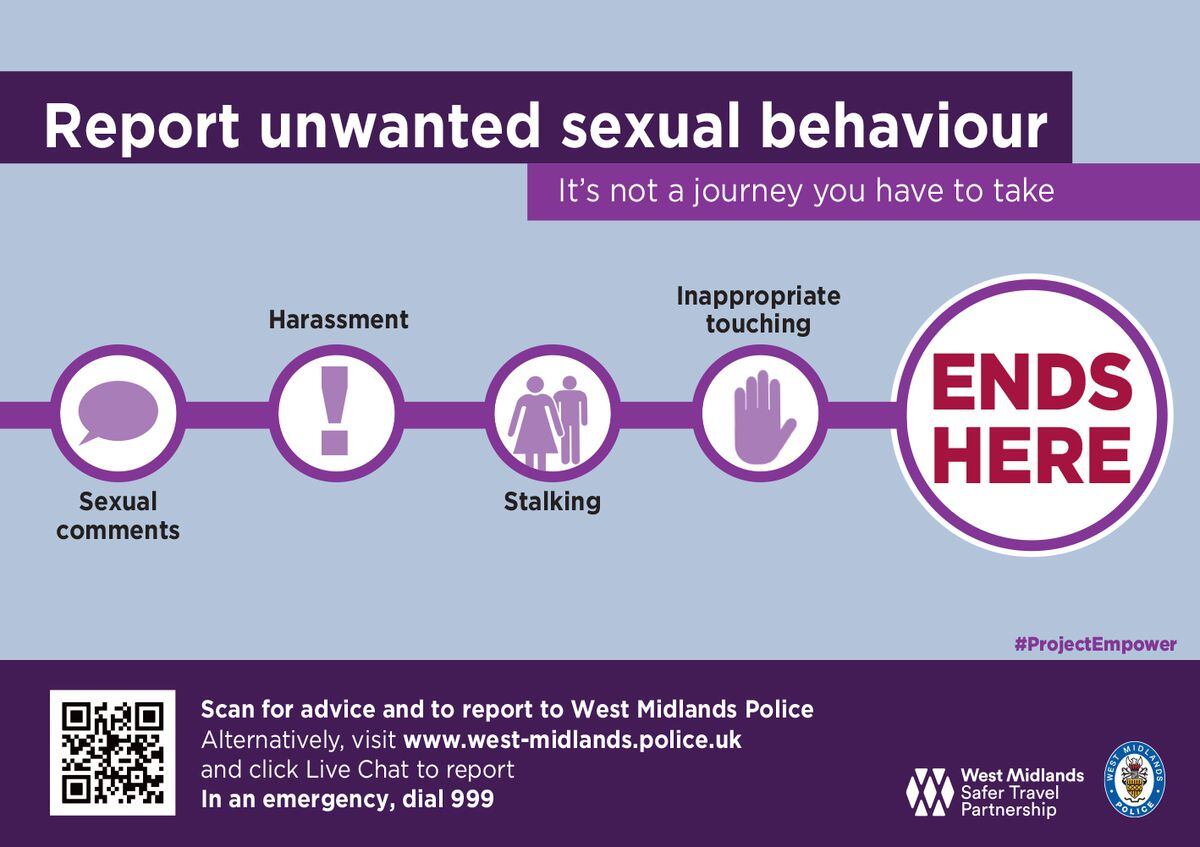 Campaign Re Launched To Encourage Women To Report Sexual Harassment Express And Star 