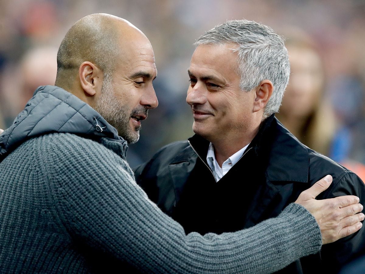 Pep Guardiola And Jose Mourinho Mellowing Outside Pressure Of Fierce Rivalries Express And Star 