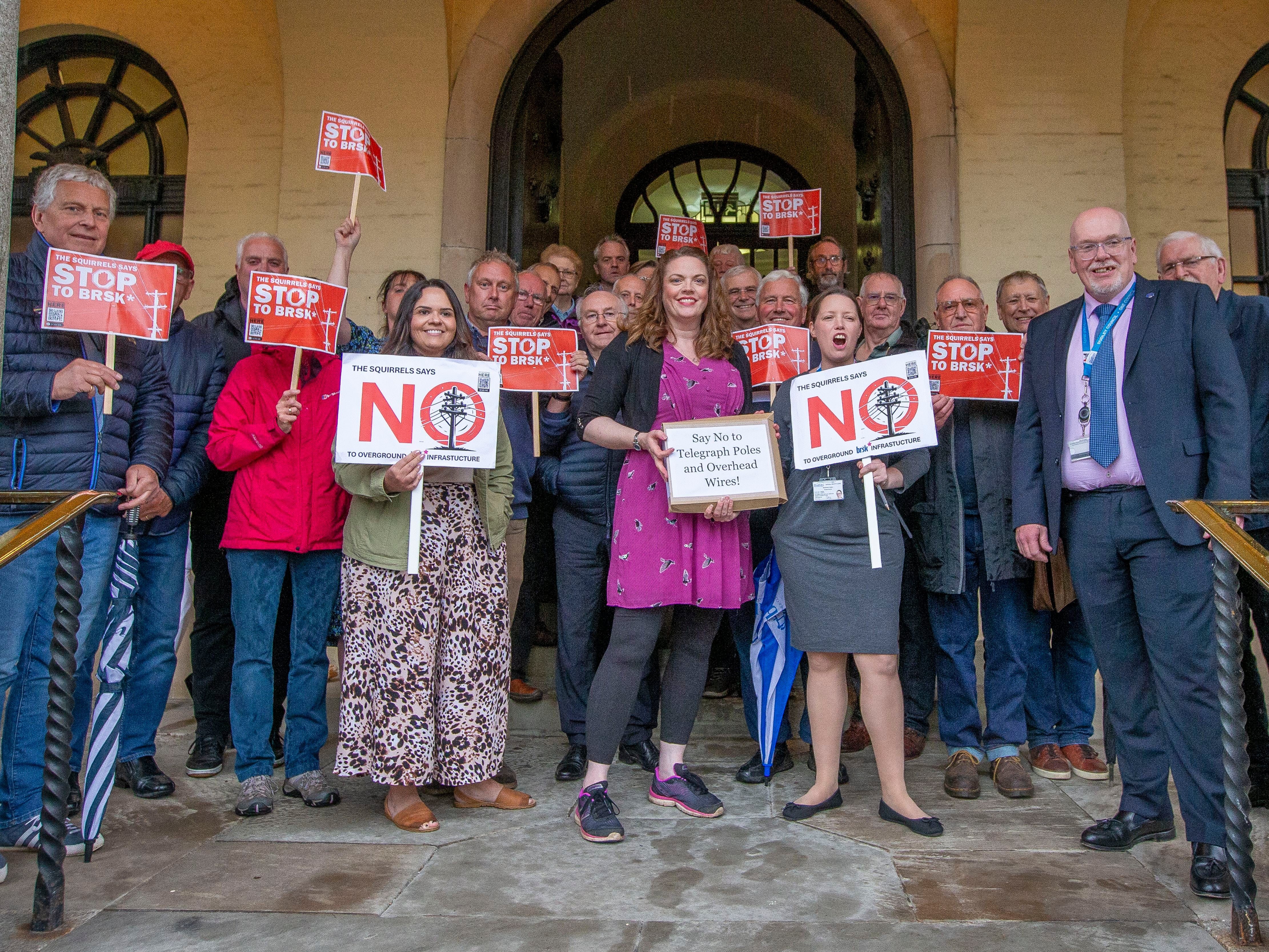 Dudley pole protesters given warning over behaviour at council debate