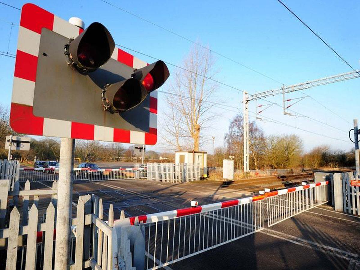 Cctv Shows Dramatic Level Crossing Van Crash Express Star