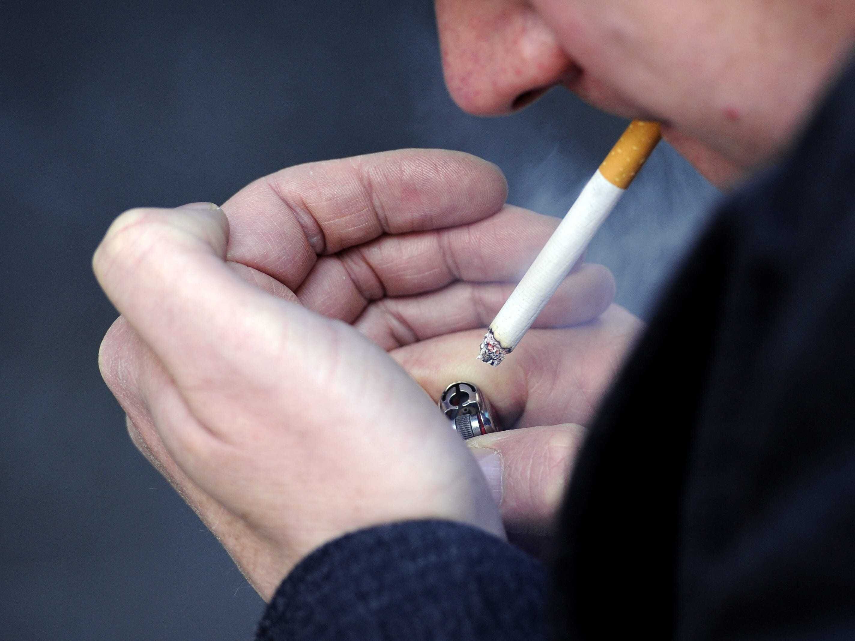  Cancers caused by smoking reach UK high of 160 new cases per day