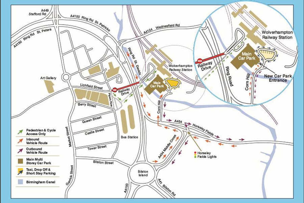 Wolverhampton Train Station Map Wolverhampton Railway Revamp: Get On Right Track For Station | Express &  Star