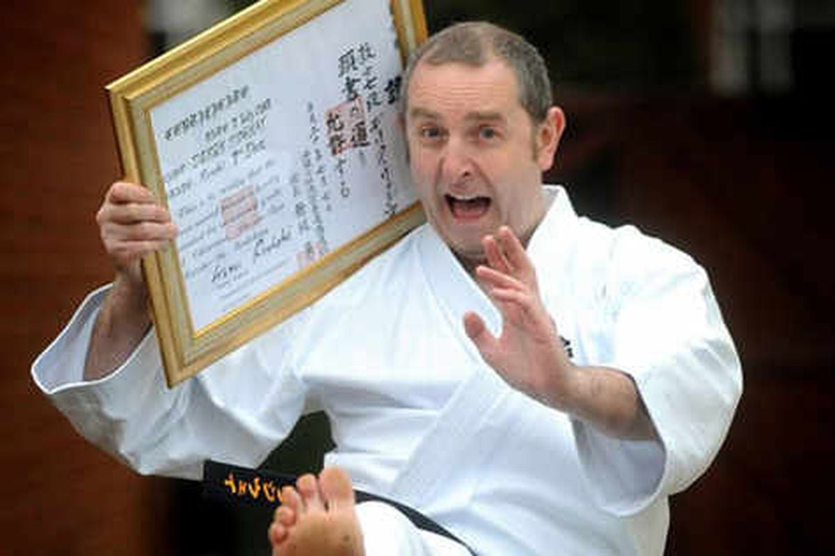 Karate teacher Derek makes the grade | Express & Star