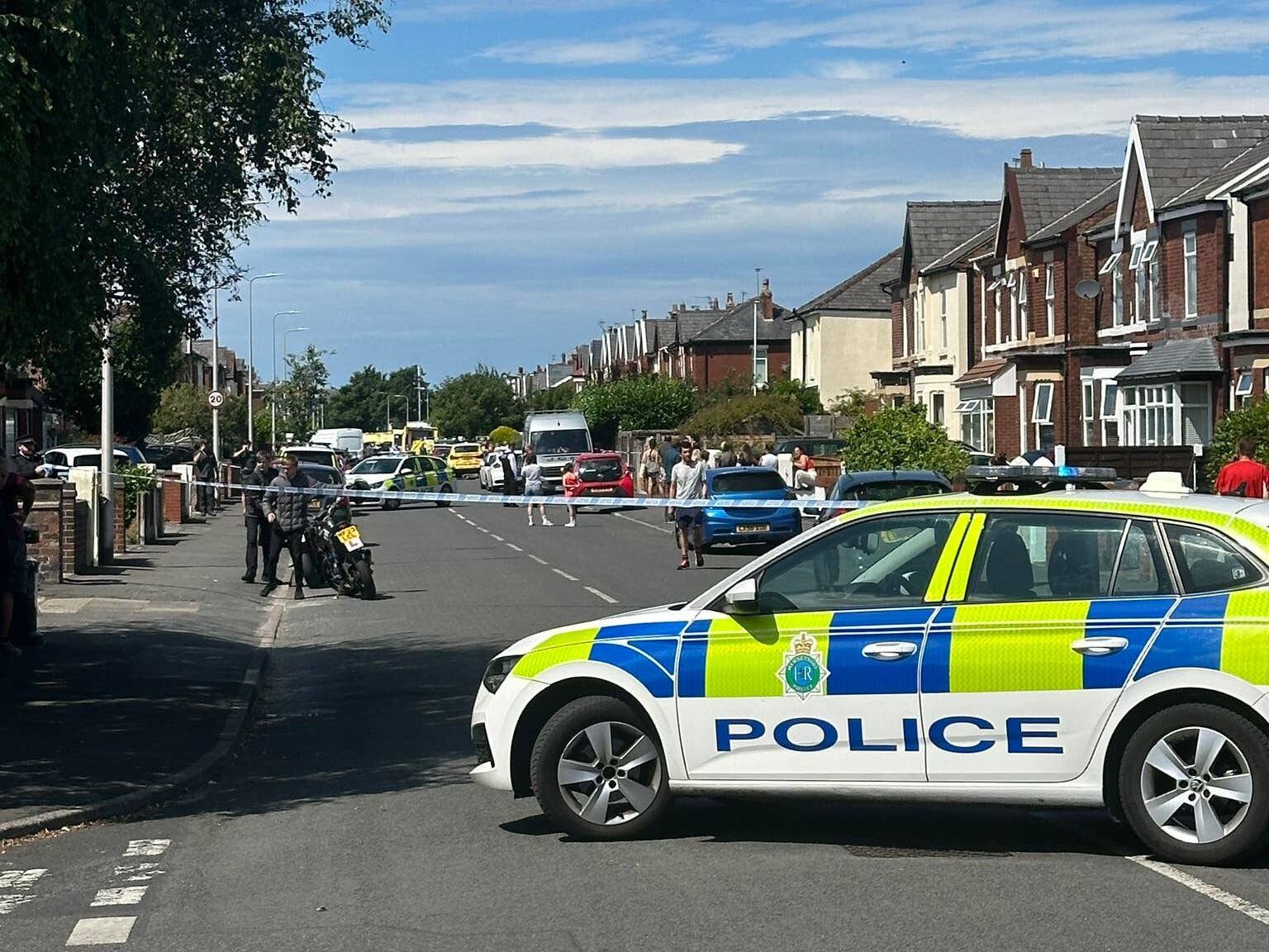 Man detained and knife seized after ‘multiple stabbings’