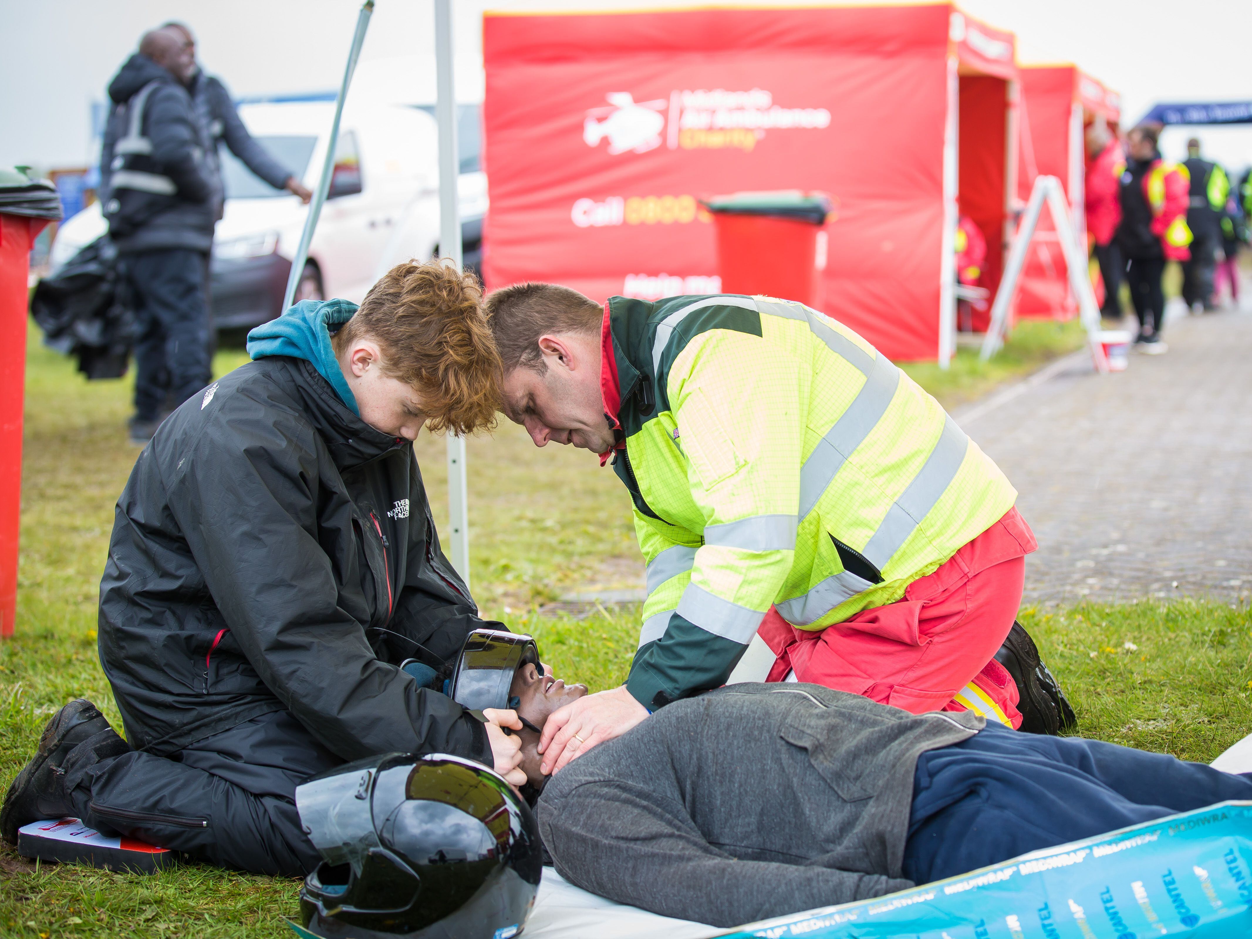 Air ambulance urges people to learn lifesaving skills