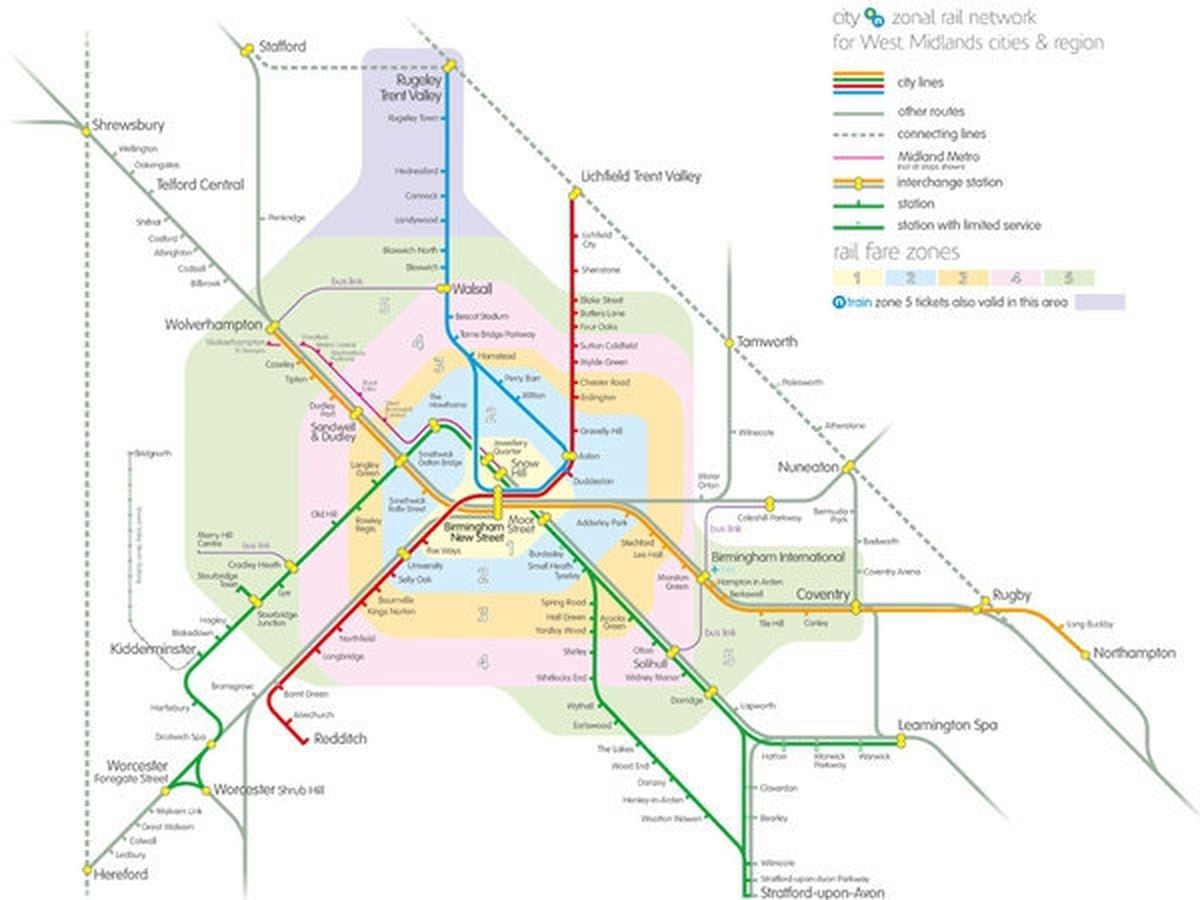 Map Of The West Midlands - vrogue.co