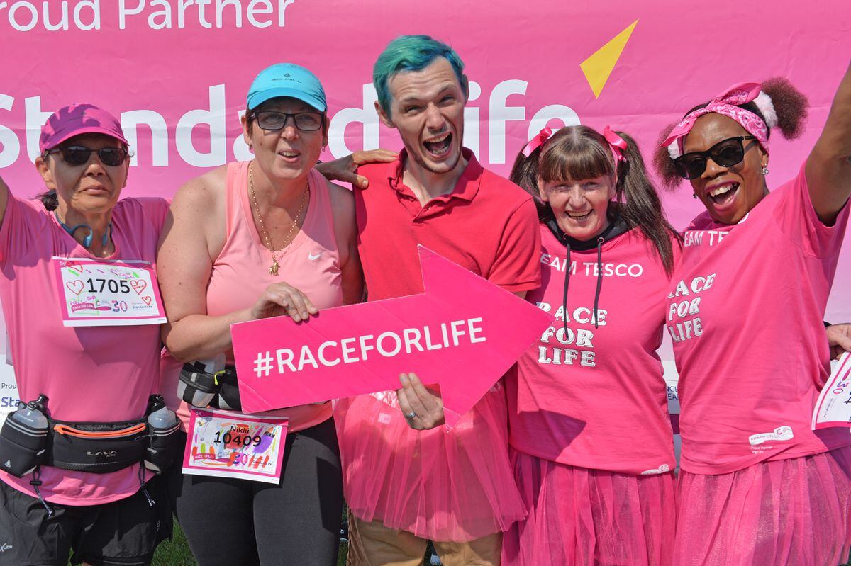 'Emotional' Race for Life in Wolverhampton as people run in memory of ...