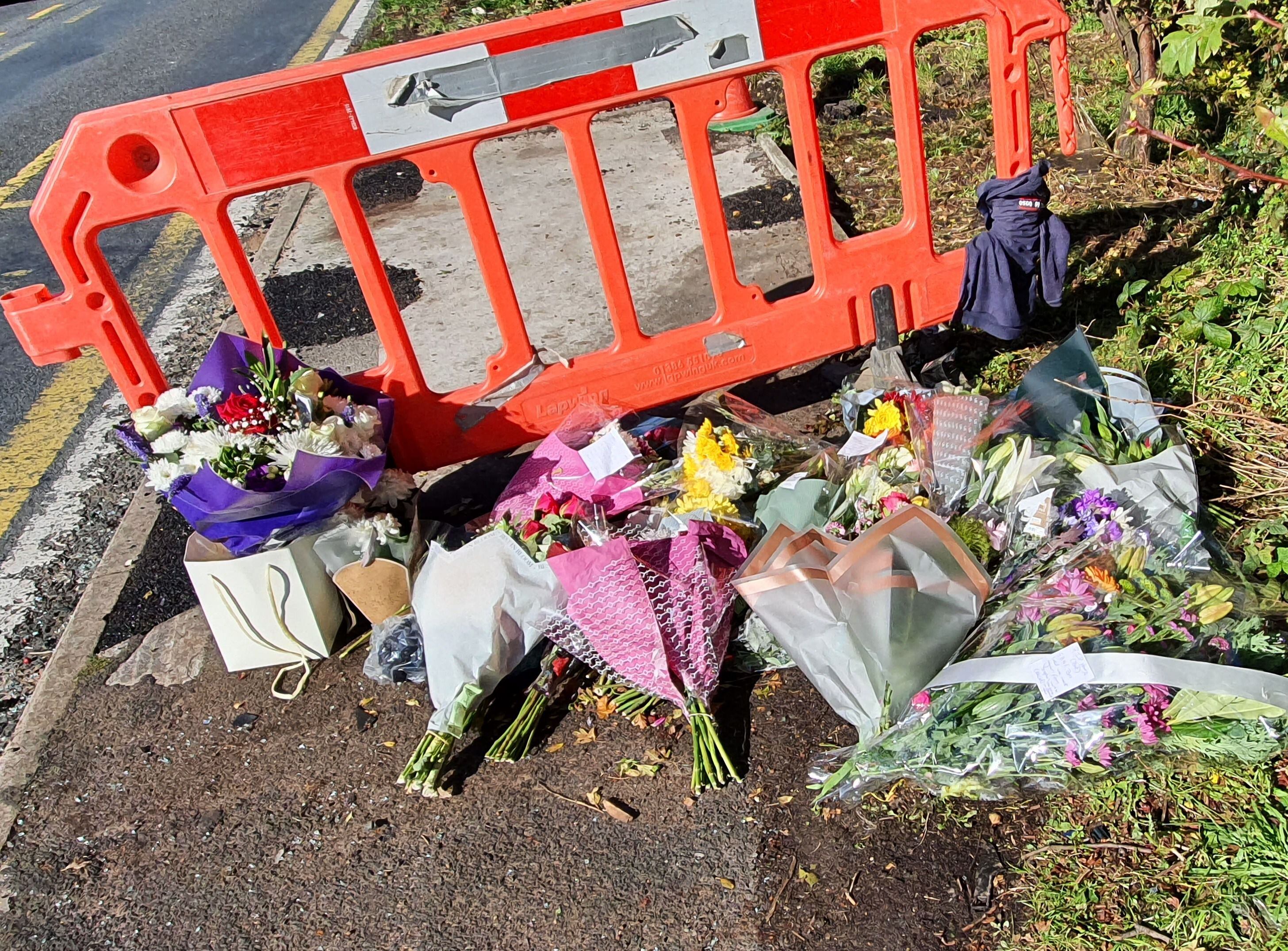 Heartfelt tributes left at crash scene following death of 20-year-old man