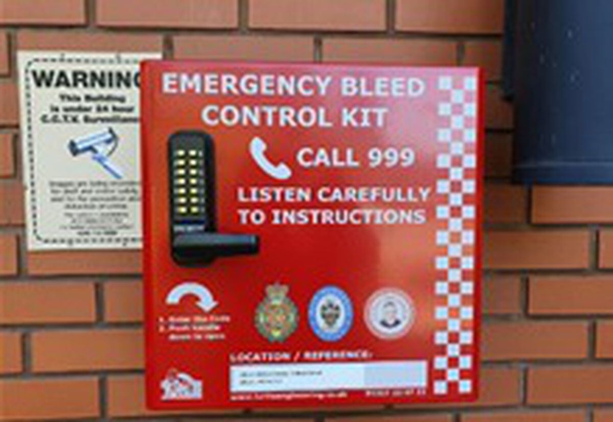 Bleed Control Kits Installed Outside Police Stations For Knife ...