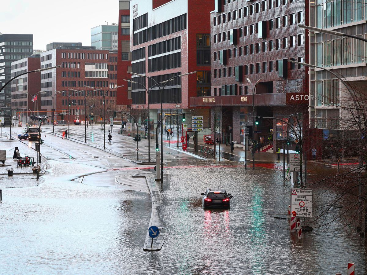 Two dead and transport disrupted as storm brings high winds to northern